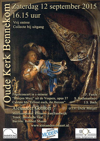 Alexanderconsort in Oude Kerk